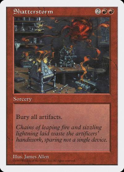 Shatterstorm 5ED-266 Fifth Edition Magic card