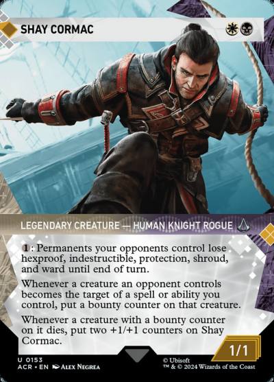Shay Cormac ACR-153 Assassin's Creed Magic card