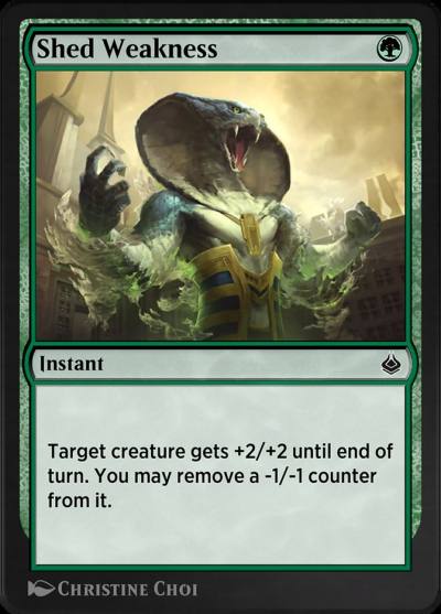 Shed Weakness AKR-216 Amonkhet Remastered Magic card