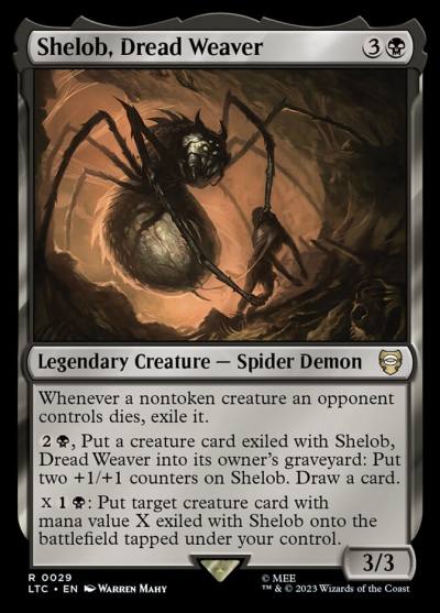 Shelob, Dread Weaver LTC-29 Tales of Middle-earth Commander Magic card