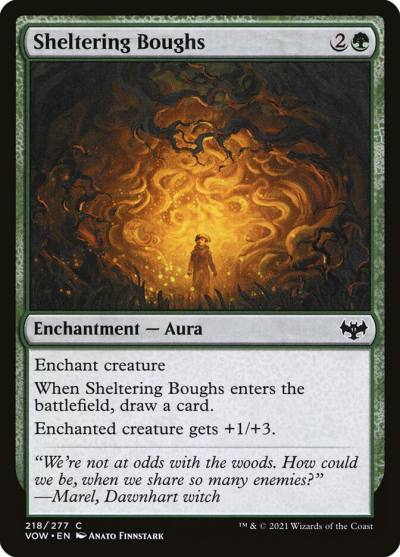 Sheltering Boughs VOW-218 Innistrad: Crimson Vow Magic card
