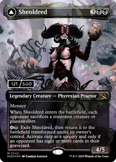 Sheoldred // The True Scriptures MOM-340 March of the Machine Magic card