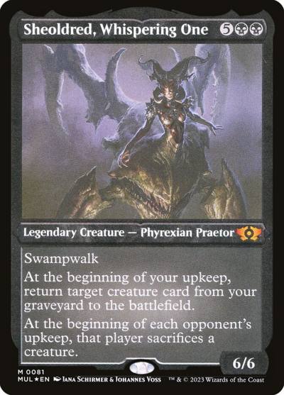 Sheoldred, Whispering One MUL-81 Multiverse Legends Magic card