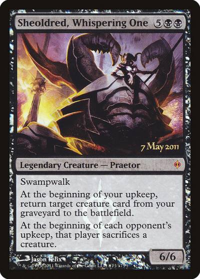 Sheoldred, Whispering One PNPH-73STAR New Phyrexia Promos Magic card