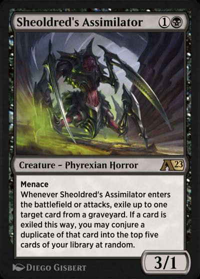 Sheoldred's Assimilator YONE-10 Alchemy: Phyrexia Magic card