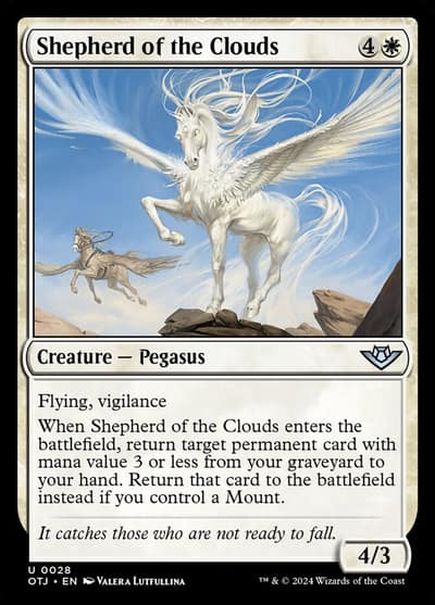 Shepherd of the Clouds 28 Outlaws of Thunder Junction Magic card