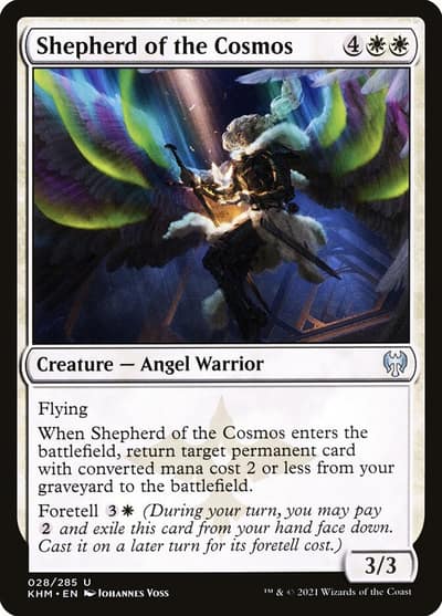 Shepherd of the Cosmos 28 Kaldheim Magic card