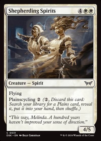 Shepherding Spirits DSK-31 Duskmourn: House of Horror Magic card