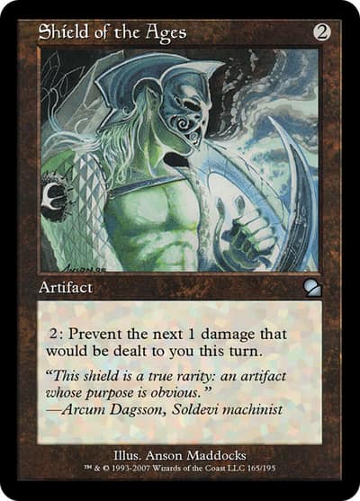 Shield of the Ages ME1-165 Masters Edition Magic card
