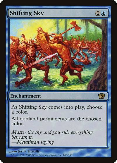 Shifting Sky 8ED-100STAR Eighth Edition Magic card