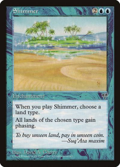 Shimmer MIR-92 Mirage Magic card
