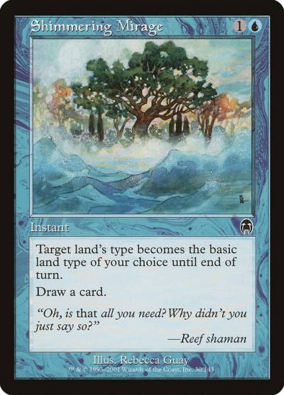 Shimmering Mirage APC-30 Apocalypse Magic card