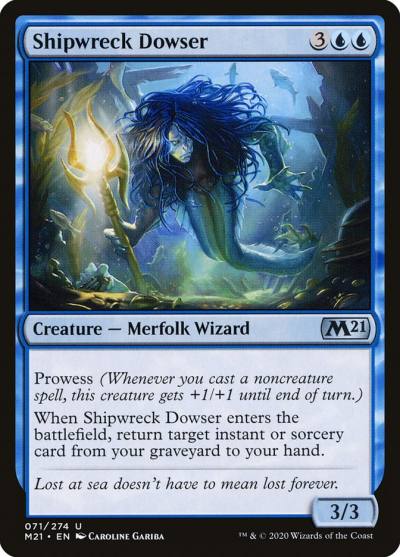 Shipwreck Dowser M21-71 Core Set 2021 Magic card