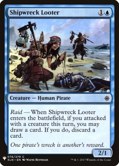 Shipwreck Looter PLST-XLN-76 The List Magic card