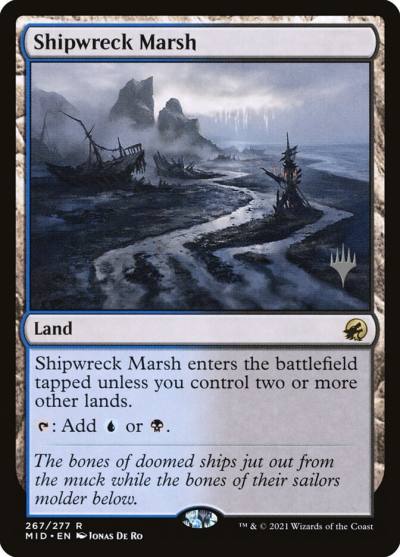 Shipwreck Marsh PMID-267P Innistrad: Midnight Hunt Promos Magic card