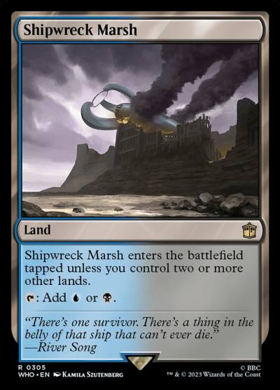 Shipwreck Marsh WHO-305 Doctor Who Magic card