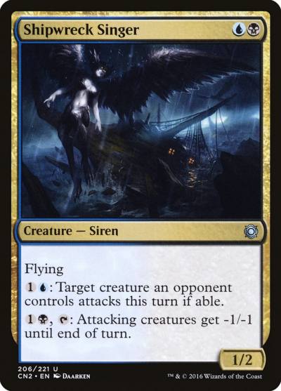 Shipwreck Singer CN2-206 Conspiracy: Take the Crown Magic card