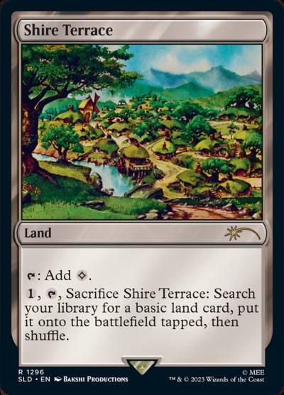 Shire Terrace SLD-1296 Secret Lair Drop Magic card