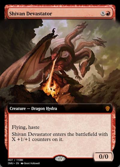 Shivan Devastator PRM-103434 Magic Online Promos Magic card