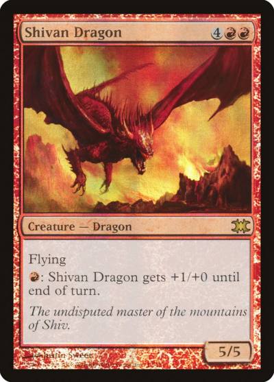Shivan Dragon DRB-13 From the Vault: Dragons Magic card