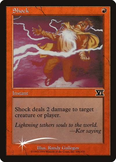 Shock FNM-6 Friday Night Magic 2000 Magic card
