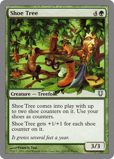 Shoe Tree UNH-109 Unhinged Magic card
