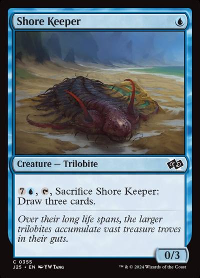 Shore Keeper J25-355 Foundations Jumpstart Magic card