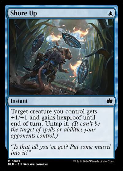 Shore Up BLB-69 Bloomburrow Magic card
