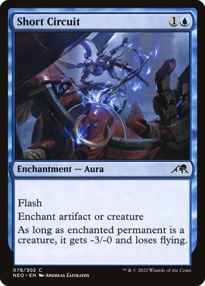Short Circuit NEO-78 Kamigawa: Neon Dynasty Magic card