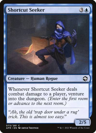 Shortcut Seeker AFR-73 Adventures in the Forgotten Realms Magic card