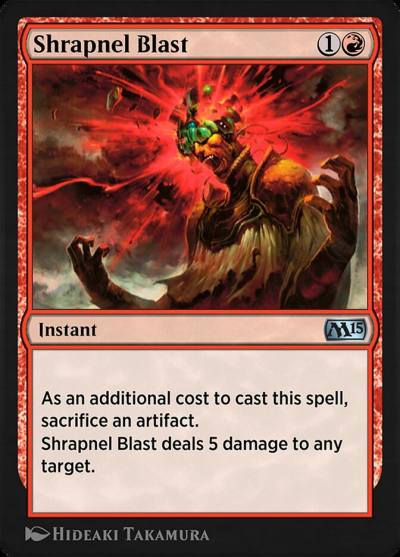 Shrapnel Blast EA3-3 Explorer Anthology 3 Magic card