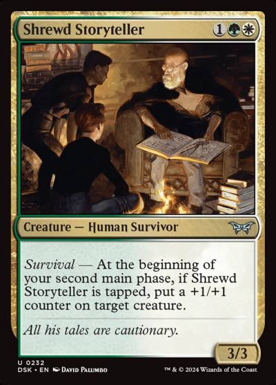 Shrewd Storyteller 232 Duskmourn: House of Horror Magic card