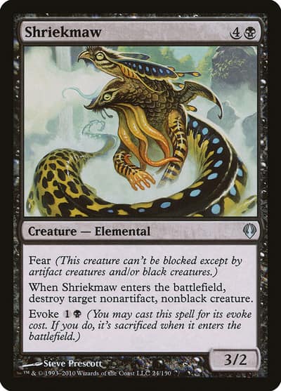 Shriekmaw ARC-24 Archenemy Magic card
