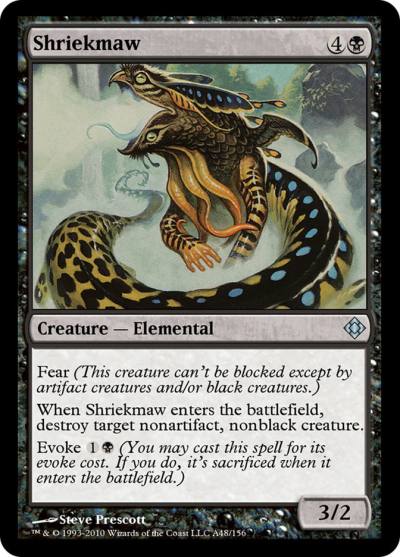 Shriekmaw TD0-A48 Magic Online Theme Decks Magic card