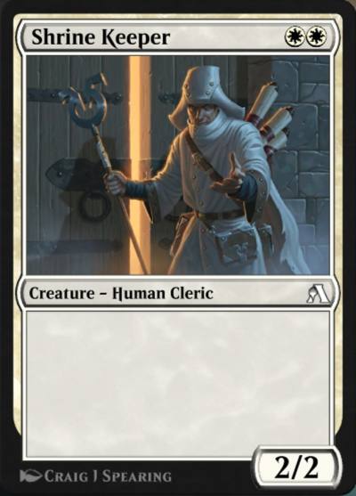 Shrine Keeper OANA-10 Arena New Player Experience Cards Magic card