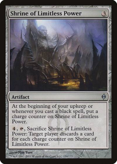 Shrine of Limitless Power NPH-154 New Phyrexia Magic card