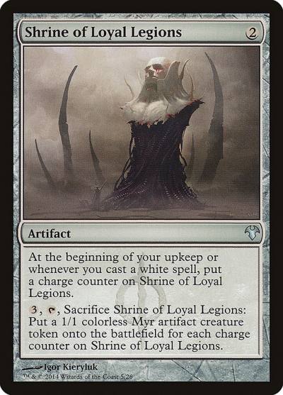 Shrine of Loyal Legions MD1-5 Modern Event Deck 2014 Magic card