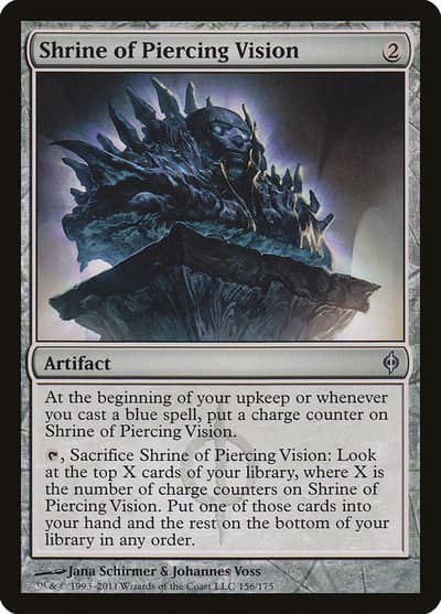 Shrine of Piercing Vision NPH-156 New Phyrexia Magic card