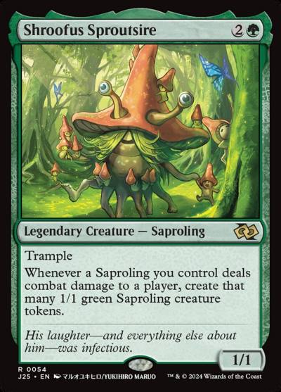 Shroofus Sproutsire J25-54 Foundations Jumpstart Magic card