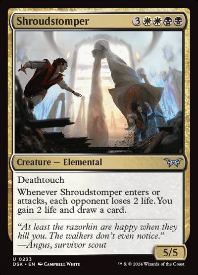 Shroudstomper 233 Duskmourn: House of Horror Magic card
