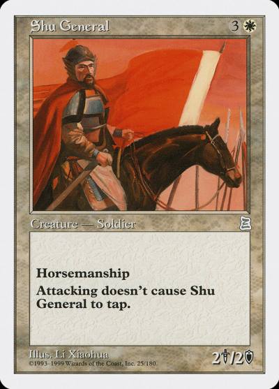 Shu General PTK-25 Portal Three Kingdoms Magic card