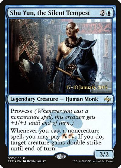 Shu Yun, the Silent Tempest PFRF-52S Fate Reforged Promos Magic card