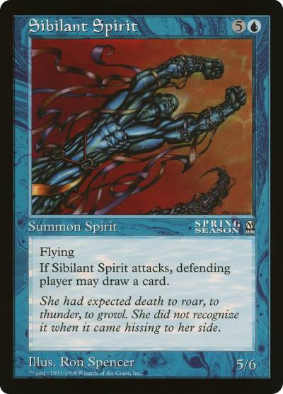 Sibilant Spirit OLEP-41 Oversized League Prizes Magic card