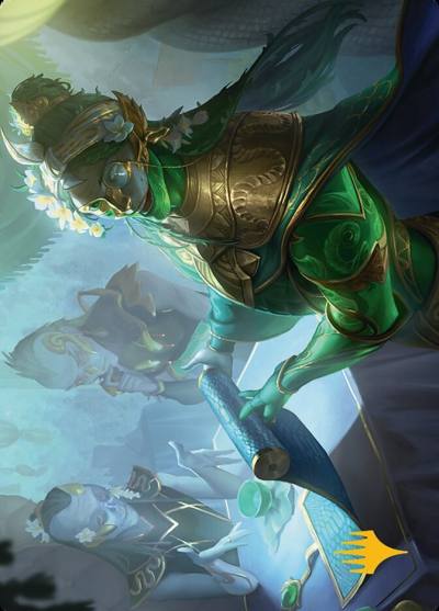 Sibsig Appraiser // Sibsig Appraiser ATDM-8 Tarkir: Dragonstorm Art Series Magic card
