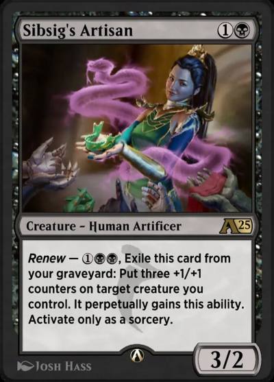 Sibsig's Artisan YTDM-9 Alchemy: Tarkir Magic card
