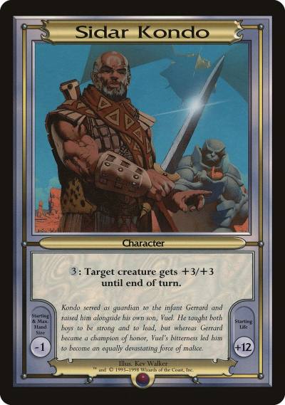 Sidar Kondo PVAN-306 Vanguard Series Magic card