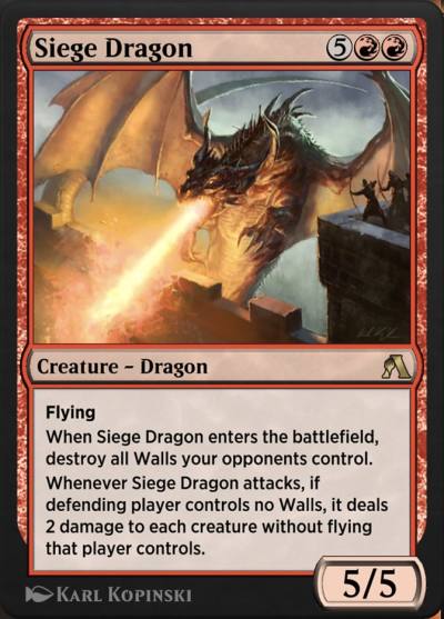Siege Dragon ANB-85 Arena Beginner Set Magic card