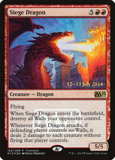 Siege Dragon PM15-162 Magic 2015 Promos Magic card