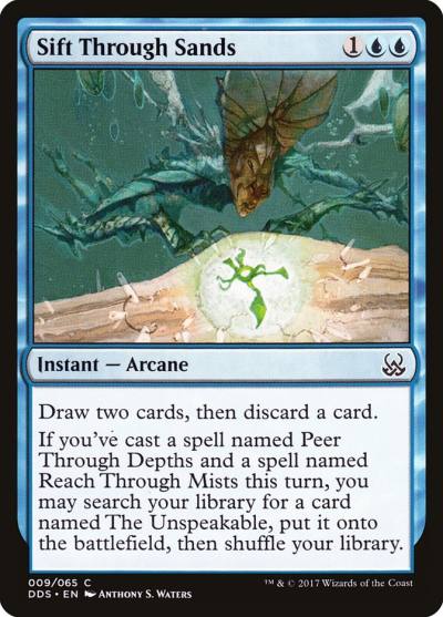 Sift Through Sands DDS-9 Duel Decks: Mind vs. Might Magic card