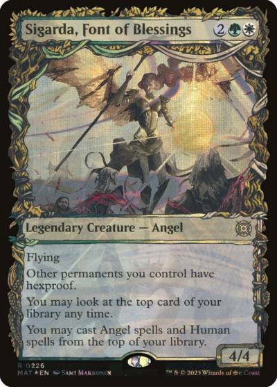 Sigarda, Font of Blessings MAT-226 March of the Machine: The Aftermath Magic card